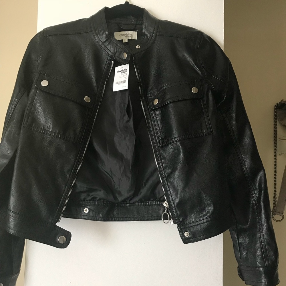 Leather jacket